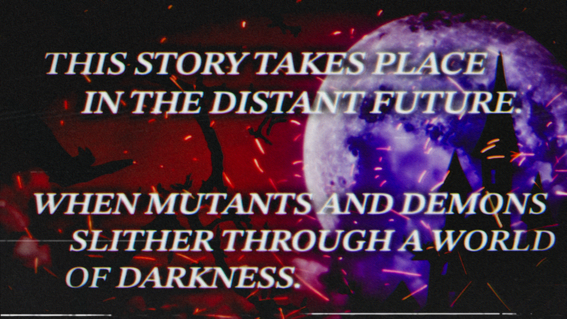 Vampire Hunter D Title Card Recreation